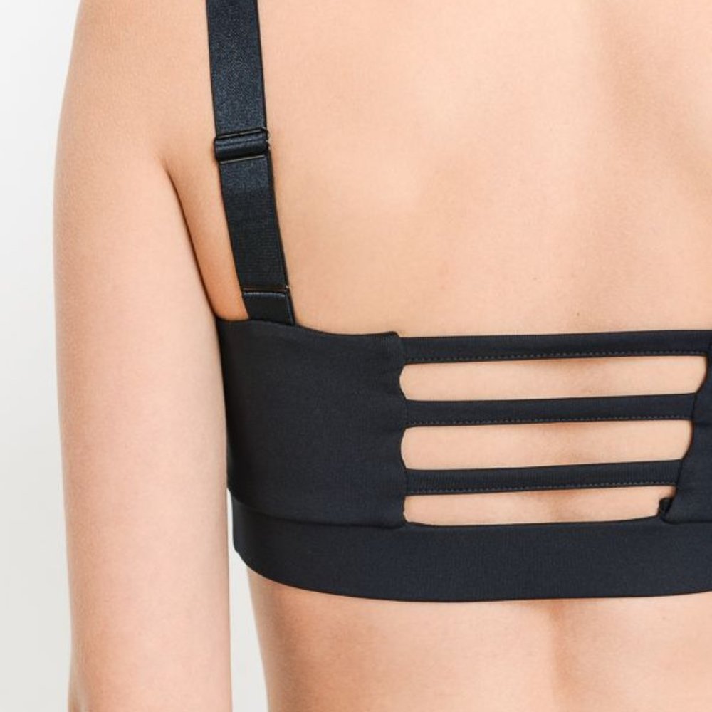 Triple cut sports Bra